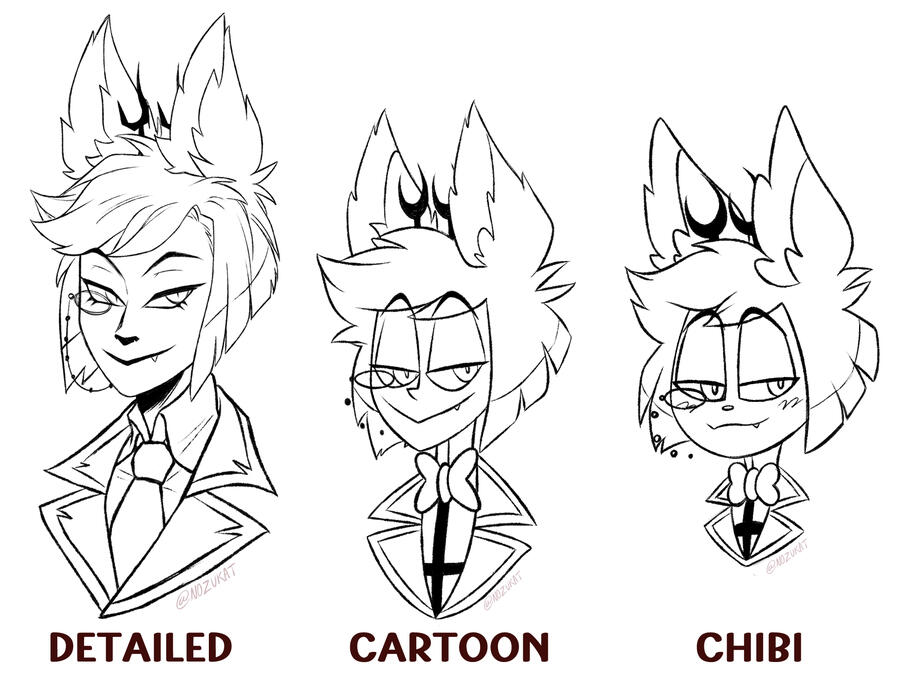 Ink Lineart Reference