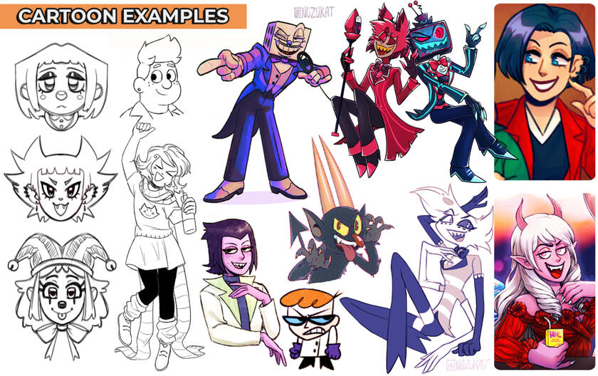 Cartoon Examples