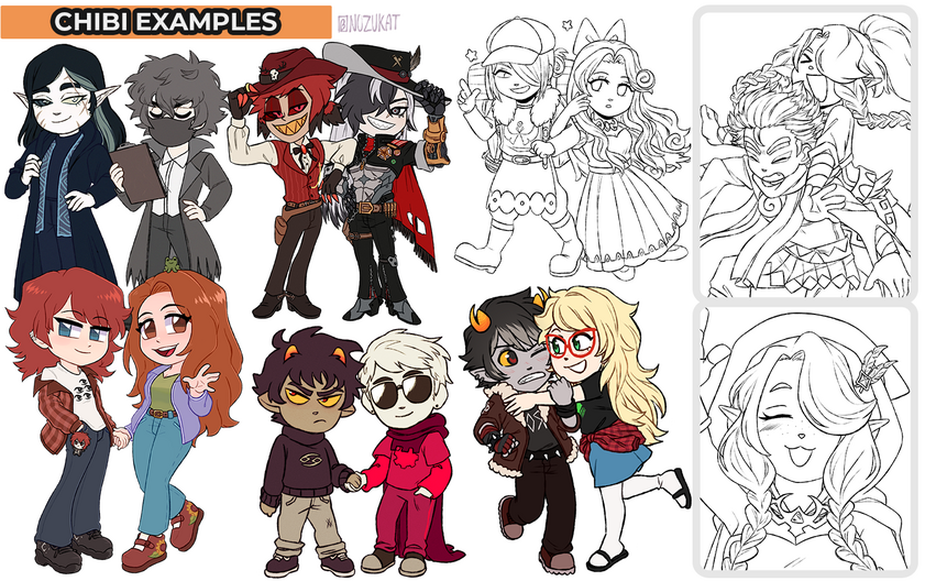 Chibi Examples